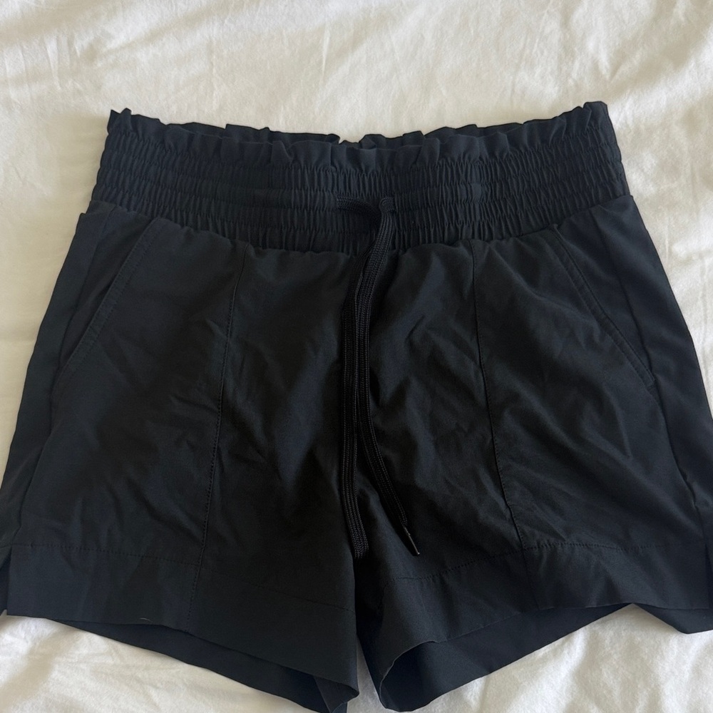 Abercrombie & Fitch Black High Waist Women's Shorts